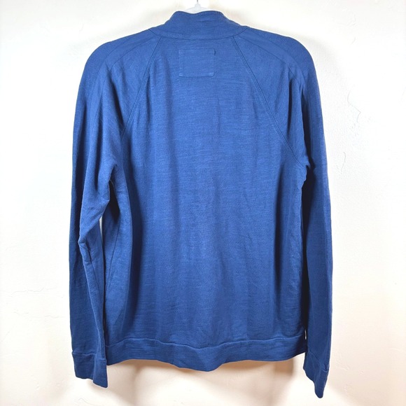 Lilly Pulitzer Luxletic Ashlee Half-Zip Pullover Low Tide Navy Women's L NWOT - Picture 4 of 11